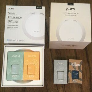 Pura 4 Smart Fragrance Diffuser Alexa & Google Plug In Air Freshener w/ 4 Scents